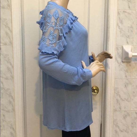 BLUE TUNIC TOP - Picture 6 of 8